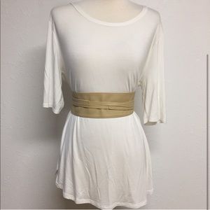 BRAND NEW Yay Cinch Cream Long Obi Belt